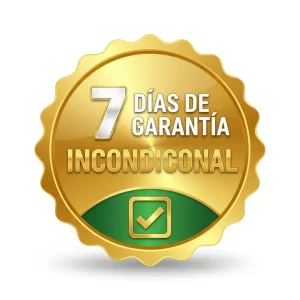 7 días de garantía incondicional